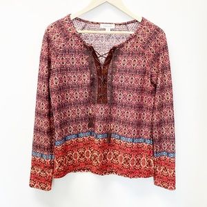 Vintage America Women's Long Sleeve Top, SZ M